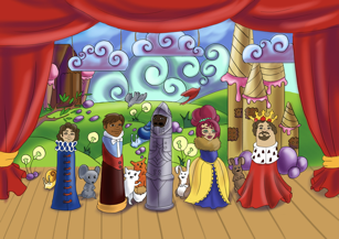 Five Magic Fingers characters take a bow